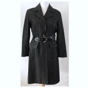 Astuces Trench Black Heather Coat